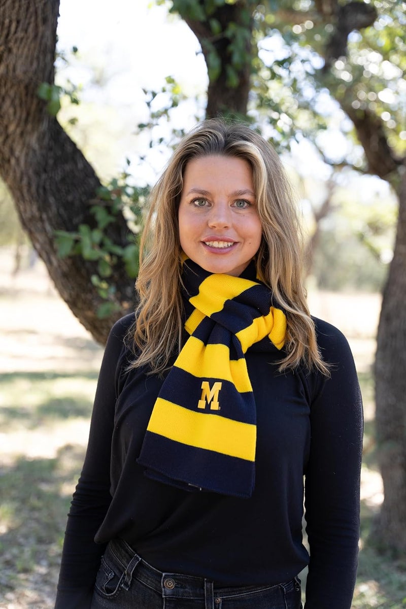 LogoFit Striped Winter Scarf for Women - Image 5